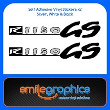 BMW R1150GS Tank Decals. Black