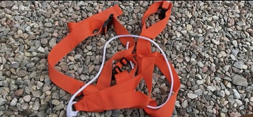 Deer drag harness muddy - deer, harness,