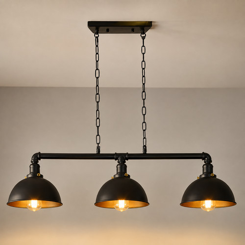 Modern linear chandelier light - linear,