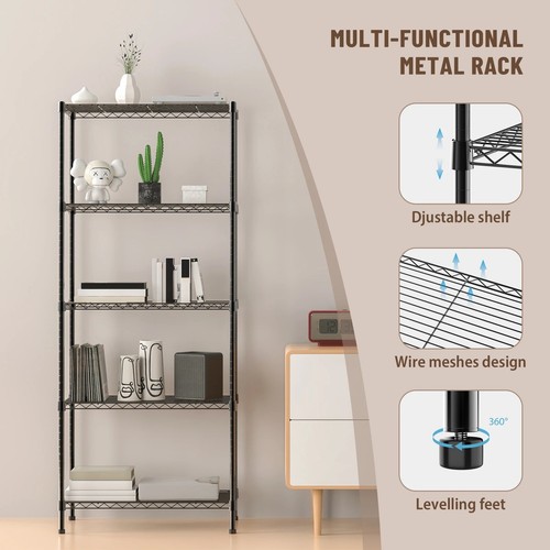 Tier steel shelving - steel, unit