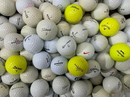 Mixed golf balls used - 50,