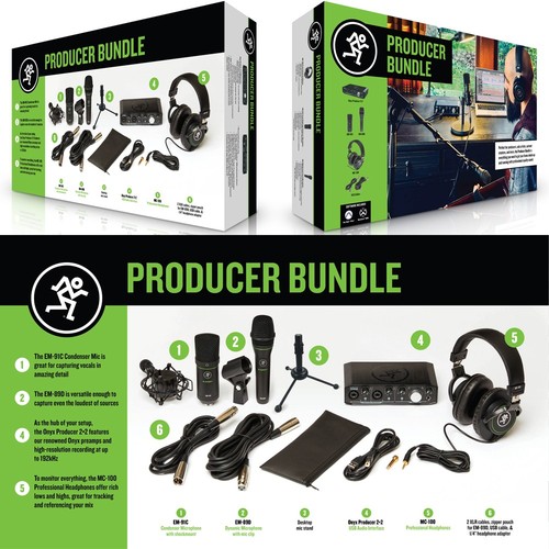 Mackie onyx producer bundle - producer,