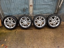 HYUNDAI I30 ALLOY WHEELS AND TYRES SILVER 225/45/ 17"
