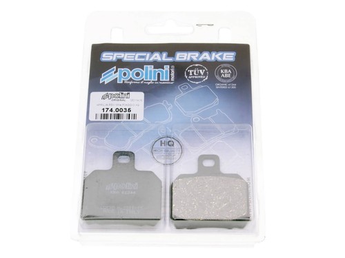 Brake pads polini organic - brake,