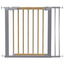 Wooden pressure-fit baby gate