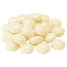 NEW IKEA FENOMEN Unscented Floating Candle Natural Bulk Pack Home Decor Wedding