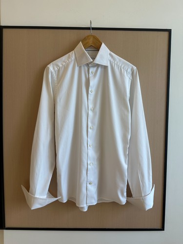 Eton white slim fit - white, double