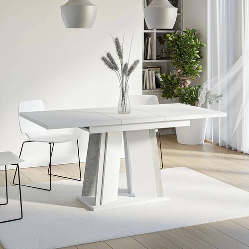 Modern extendable dining table - modern,