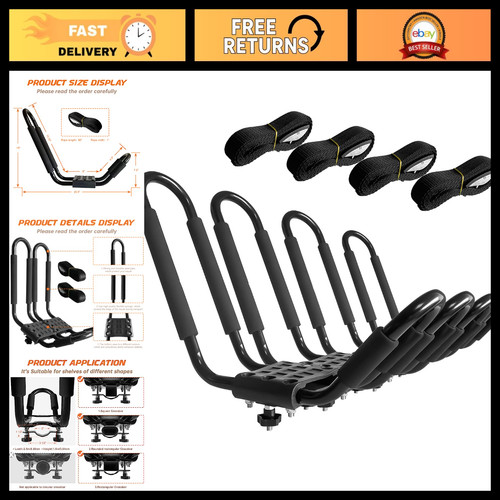 Heavy duty kayak roof rack - roof,