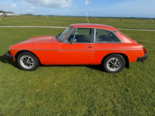 Mgb orange manual overdrive - orange,