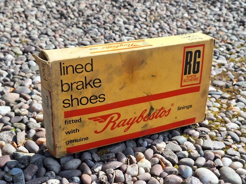 Raybestos lined brake shoes - brake,