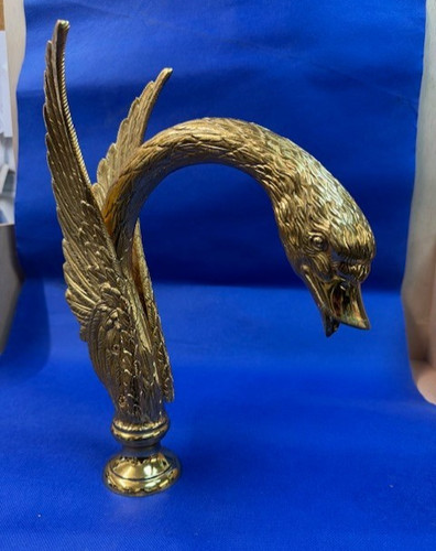 Vintage gold swan - vintage, faucet