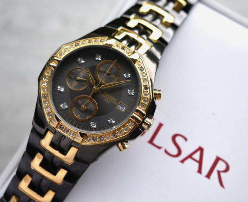 Pulsar seiko two tone men - pulsar, by