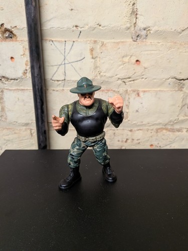 1992 hasbro wwf sgt - ,