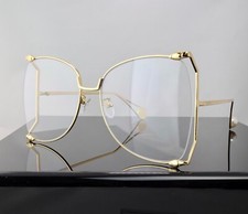 Gucci GG0252S Gold / Clear