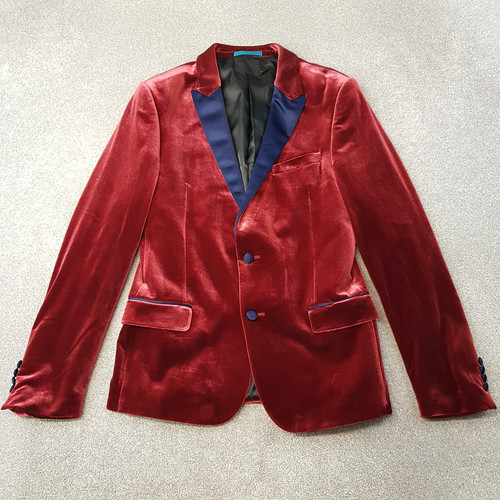 Asos mens jacket 40r - mens, red
