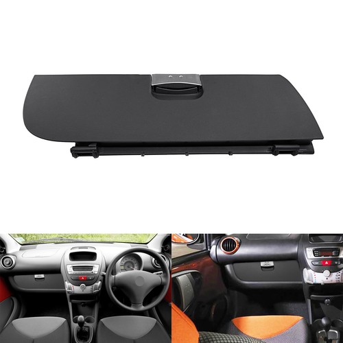 Black glove box - lid, cover