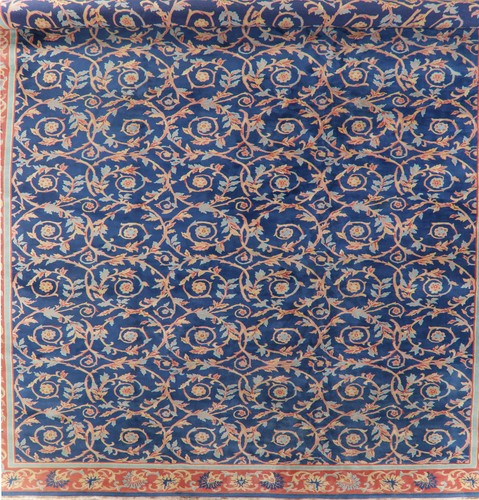Vintage art deco large rug - art,
