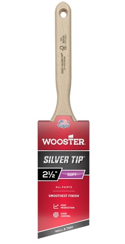 Wooster silver tip angle - -,