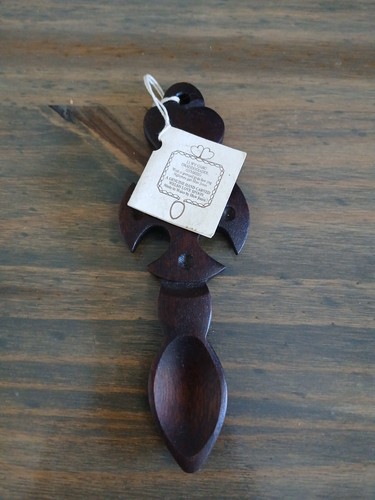 Vintage welsh love spoon hand - vintage,