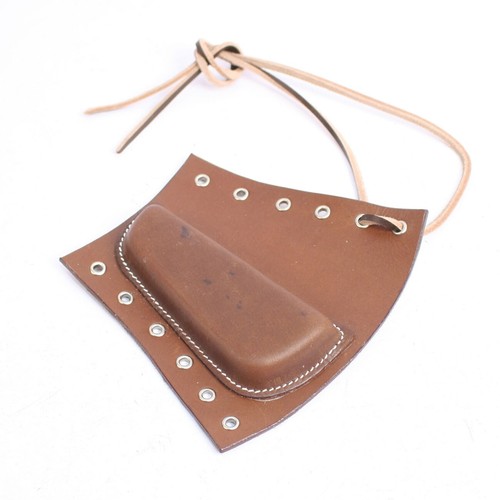 Replica leather rifle cheek - leather,