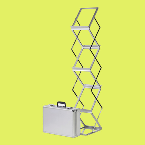 Foldable literature display - foldable,