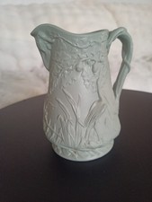 Pale Green Parian ware  Relief