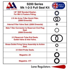 Air Arms S200 Seal Service Kit