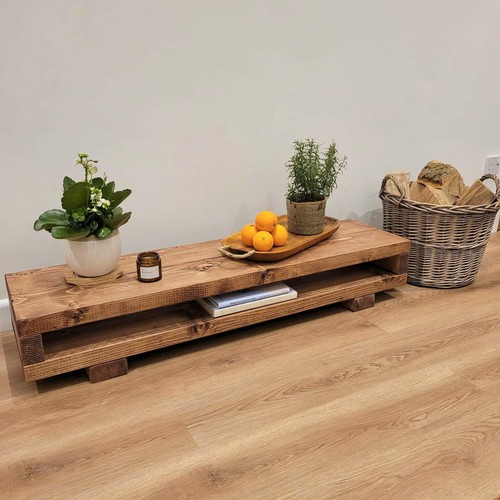 Viot low solid wood chunky - solid,