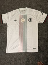 Chelsea FC Men's Shirt Size Large Away Football Jersey Top