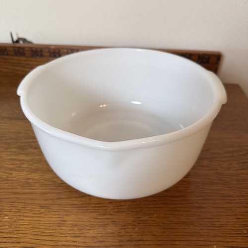 Fire king white milky - fire, glass