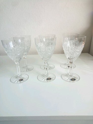 Bohemian hand cut crystal - x,