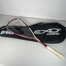Prince Exo3 Hybrid Red Squash Racket 148g Titanium Tungsten Carbon Triple Threat