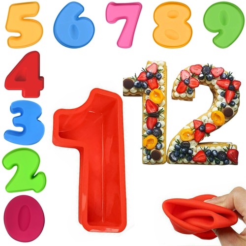Inch numbers silicone - inch, 0-9