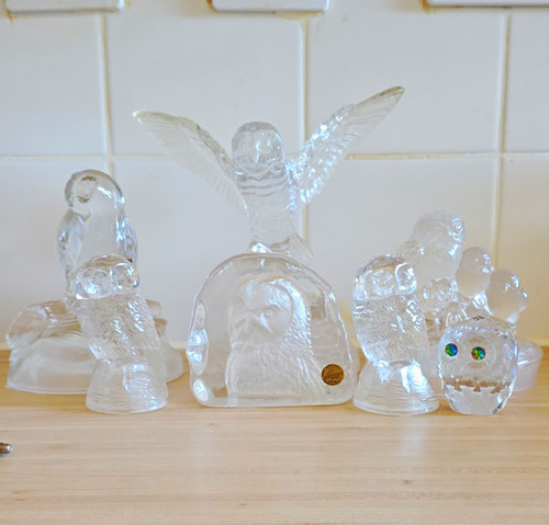 Cristal arques owl - cristal, d'arques