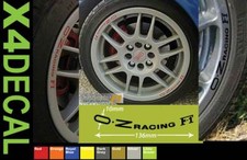Wheel Rim Decal stickers to