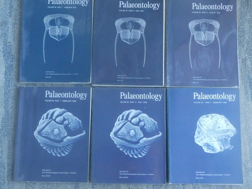 Palaeontology journal vol - palaeontology,