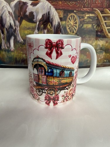 Gypsy caravan mug - gypsy, —