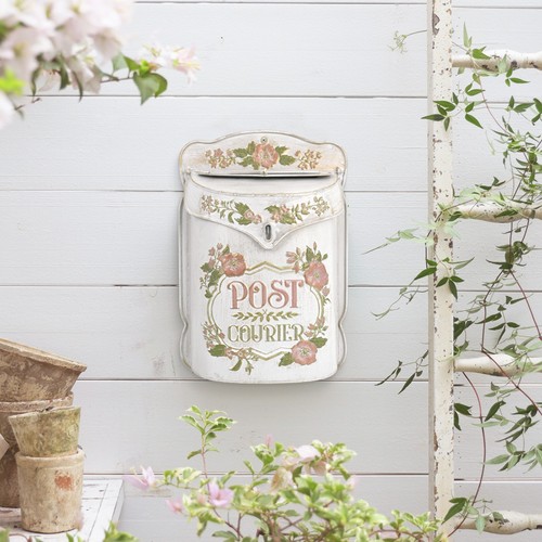 Vintage rustic letter - letter, box