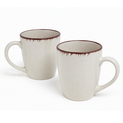 Stoneware mugs set - set, 400ml