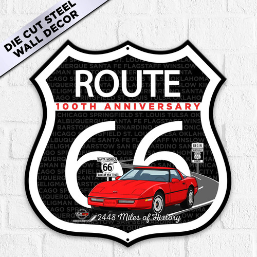 Chevy corvette route 66 - chevy,