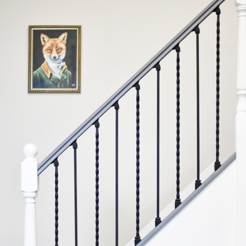 Set two metal stair - of,
