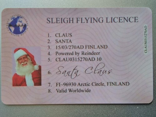 Santa claus lost driving - claus,