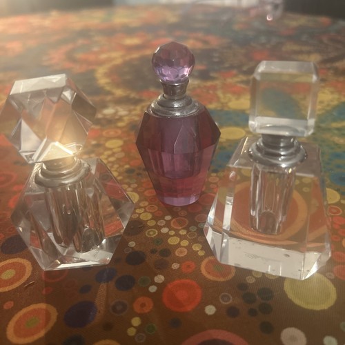 Vintage crystal perfume - vintage,
