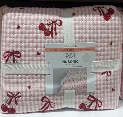 Cherries bows pinsonic duvet - pinsonic,