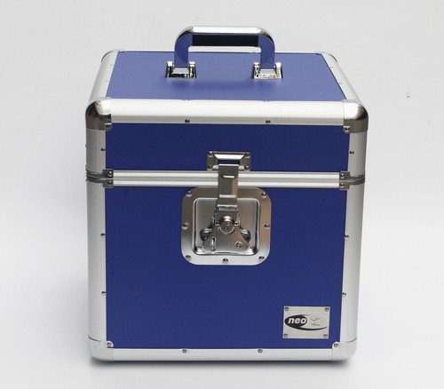 Vinyl blue aluminium dj - blue,