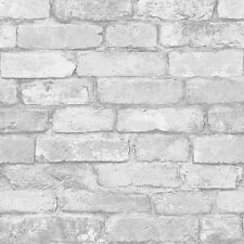 WHITE & SILVER RUSTIC BRICK