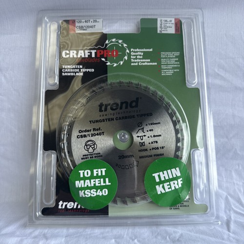 Trend 120mm 40t tct - trend, bore