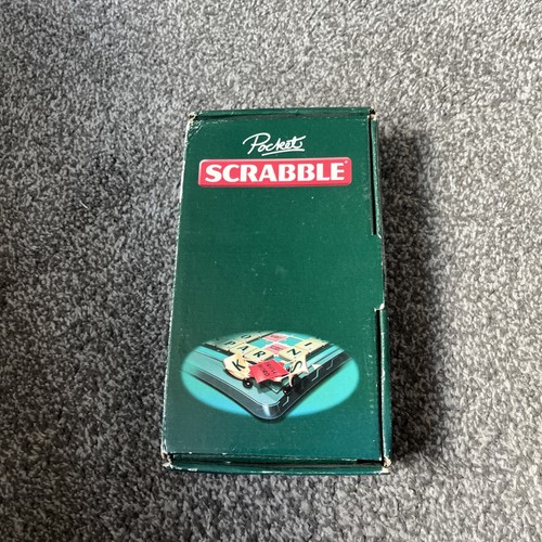 Vintage pocket scrabble travel - vintage,