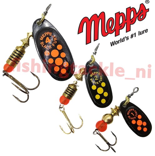Mepps black fury spinner - mepps,